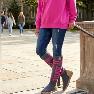 🩶🩷 Victoria’s Secret “PINK” Boot/Slippers 🩷🩶